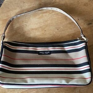 KATE SPADE striped purse-trendy